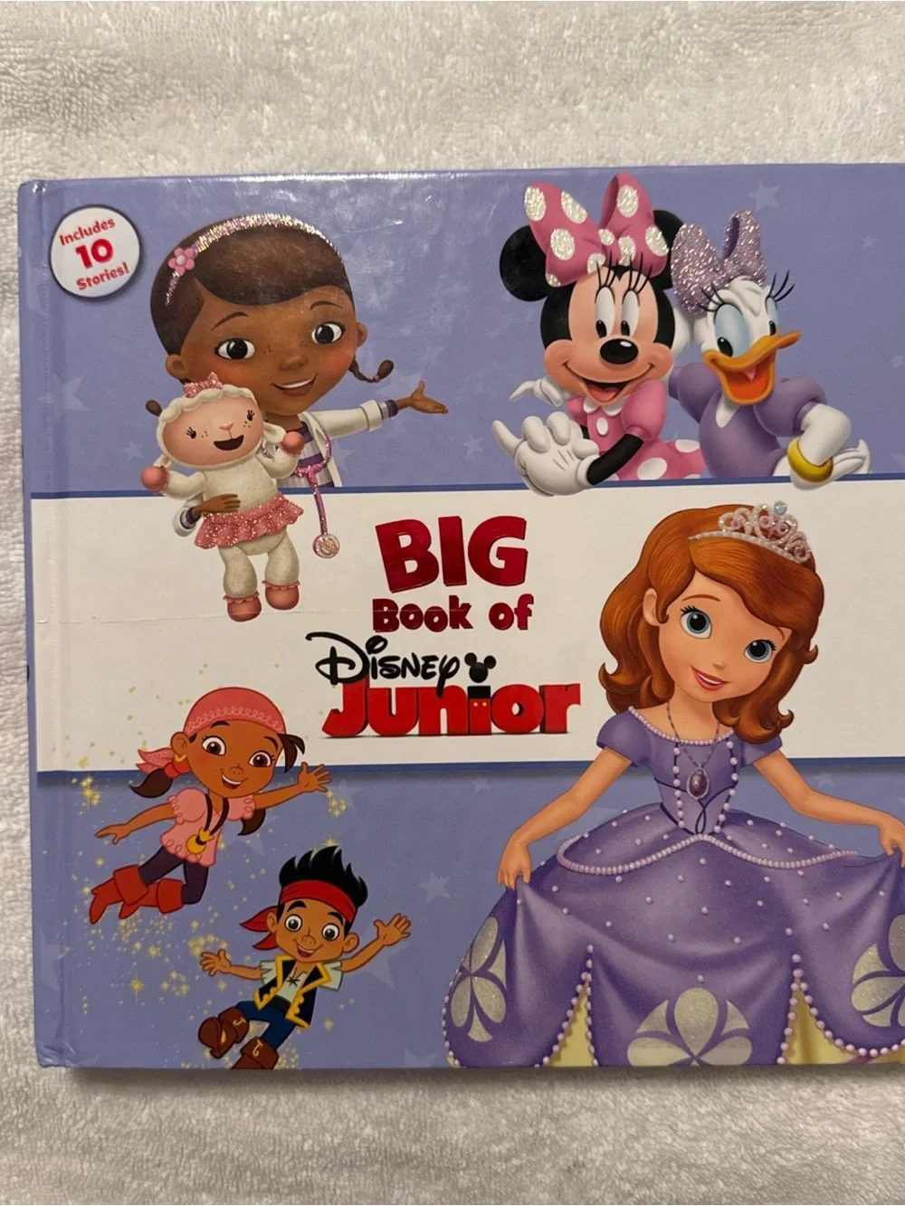 Disney Big Book of Junior Characters - Purple, White, Pink